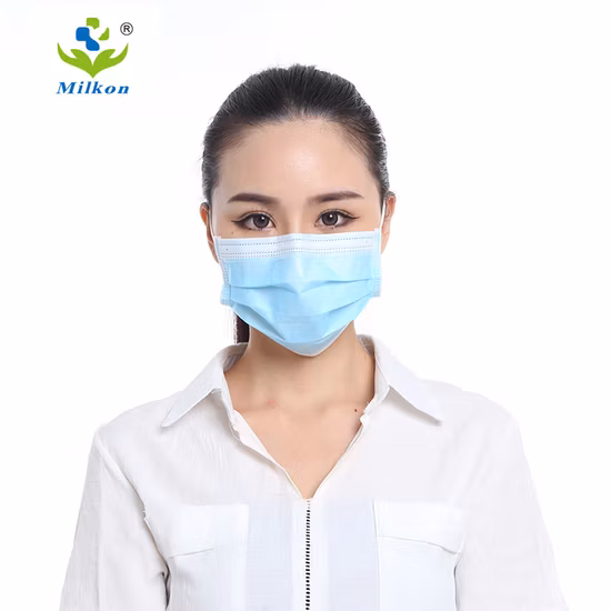 CE Surgical Mask En14683 Type Medical Iir Mascara Masc 3ply Isolation Disposable Face Mask Surgical Flat Face Mask