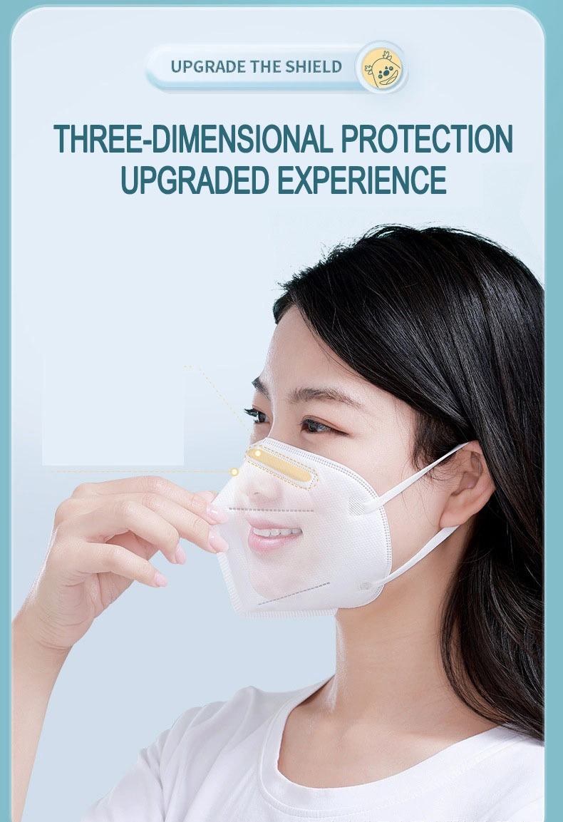 White Disposable Comfortable Smooth Breathing N 9 5 Mask Medical Face Mask Pm2.5 Mask