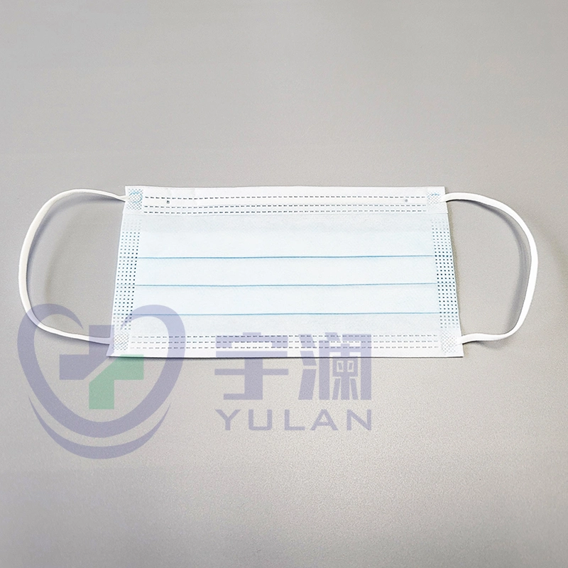 Disposable Medical Protective Surgical Face Mask with Ear Loop Type Iir