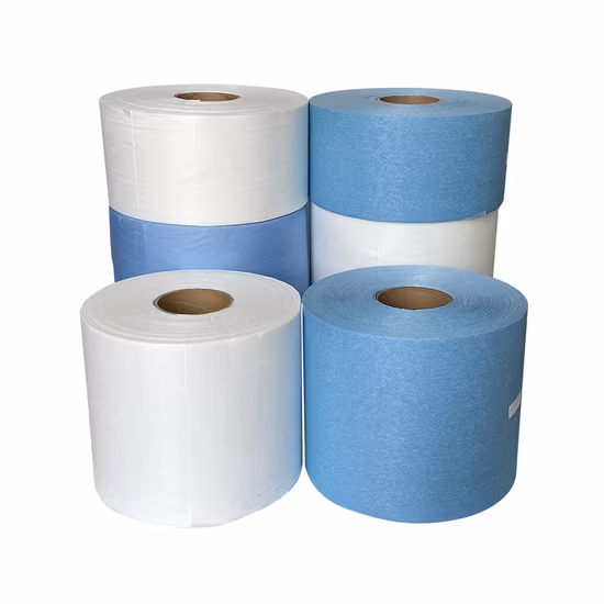 Jumbo Roll Meltblown Clean Wipe zum Aufsaugen von Industrieöl und Schmutz